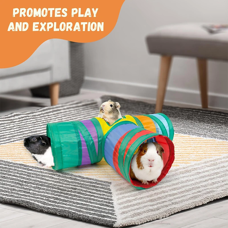 Durable Cat Play Tunnel Foldable Pet Animal Tunnel With Folded Toys Cat Guinea Pig Rabbit Fun Pet Supplies