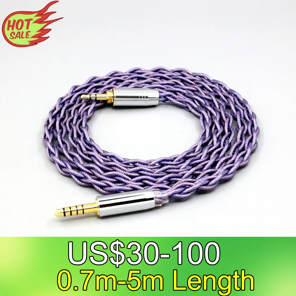 

Type2 1.8mm 140 cores litz 7N OCC Headphone Cable For Audio-Technica ATH-pro500mk2 PRO700MK2 PRO5V M50 M50RD Screw LN007907