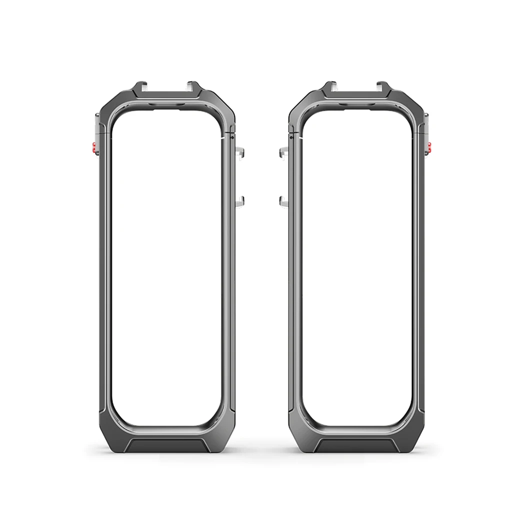 Für Insta360 X5 Erweiterung Fall Metall Schutz Rahmen Mit Kalten Schuh Halterung Magnetische Basis für Insta 360X5 Kamera Käfig Rig – Detail 19