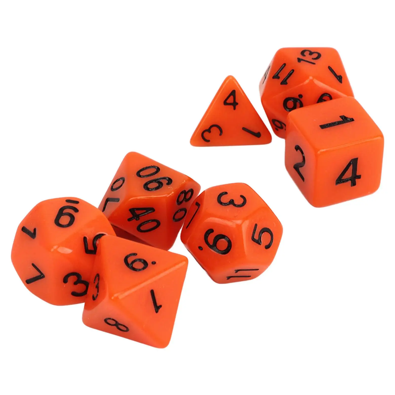 Polyhedral Dice Set - Anti-Oxidation Multifaceted Dice for Tabletop & for card Games