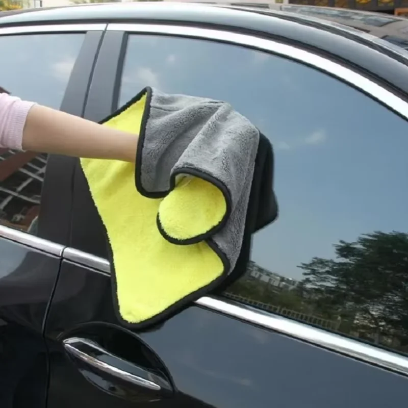 

Полотенца из микрофибры для ухода за автомобилем, 45х38 см, 1050 г/м², супертолстые, плюшевые, для полировки и детейлинга, для нанесения воска
