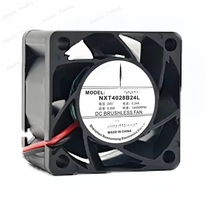Super violent 4028 large air volume DC24V 0.24A server communicator power switch cooling fan