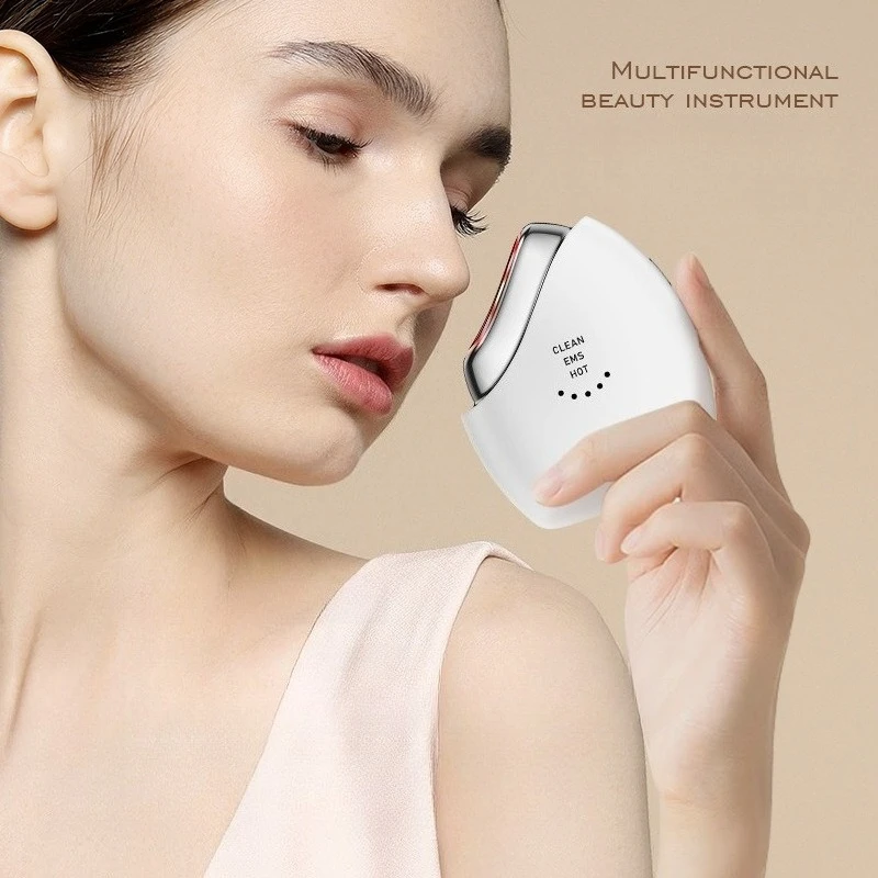 

Перезаряжаемый портативный аппарат для лифтинга лица для женщин, электрический косметический прибор для ухода за кожей, массажер для очищения лица