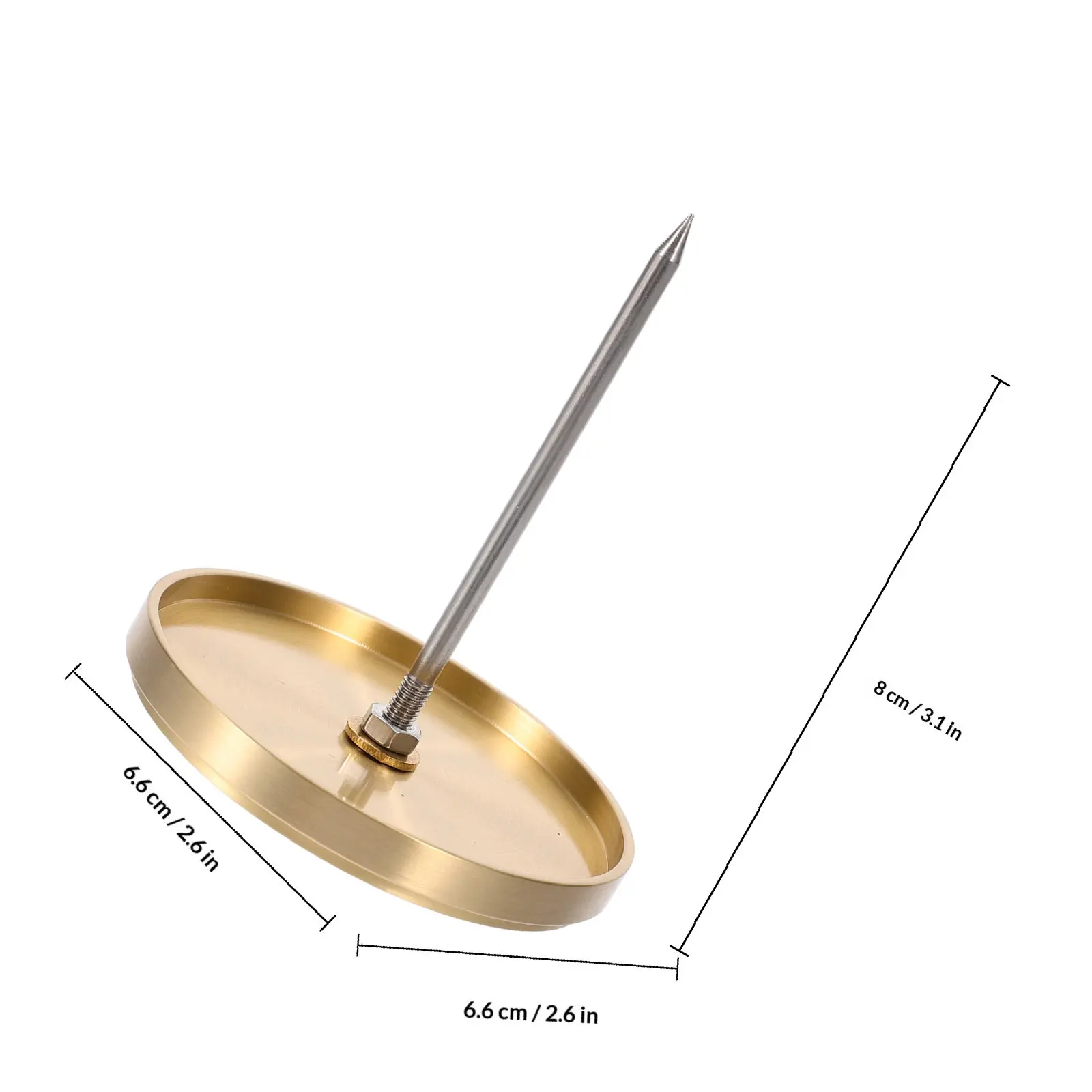 Premium Metal Receipt Holder Spike Multipurpose Bill Organizer for Office Desk Restaurant Kitchen Bar Reception Counter Desktop