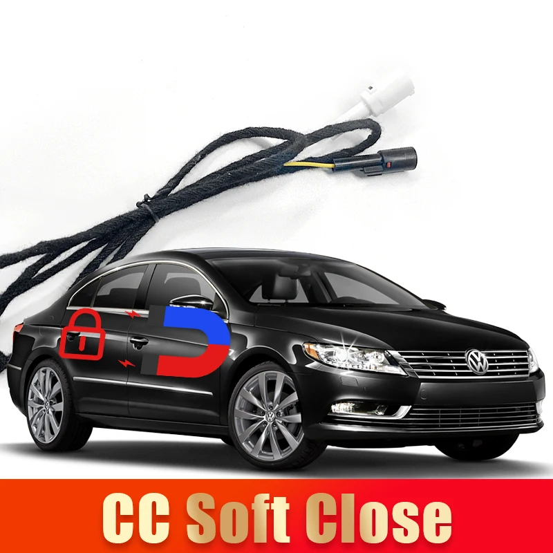 For VW CC Soft Close Electric suction door car refitted automatic locks Car accessories door auto Power tools supplies