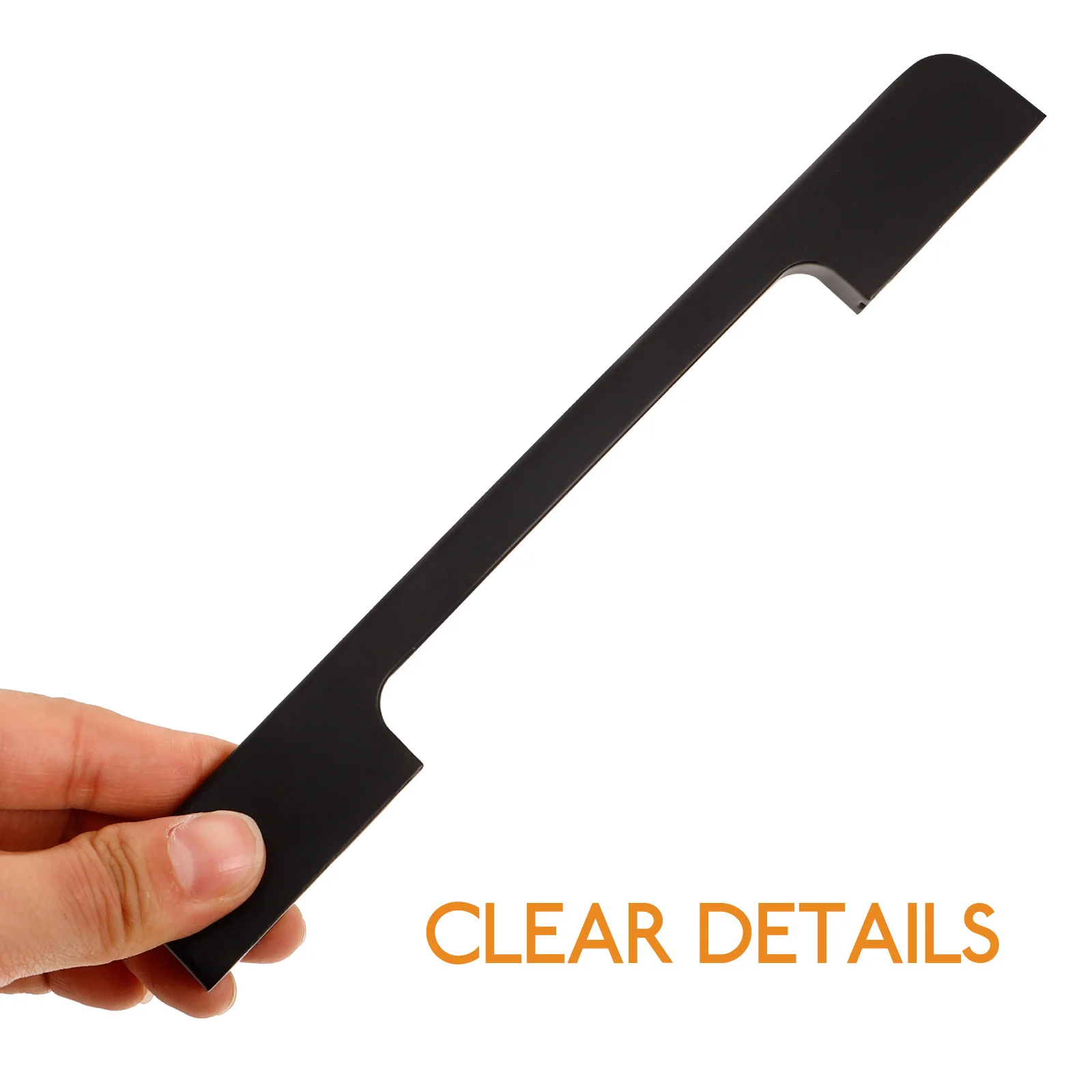 

Black Door Handle Metal Cabinet Handle Drawer Pull Modern Furniture Cupboard Grip Durable Hardware Door Grip Cabinet Handles