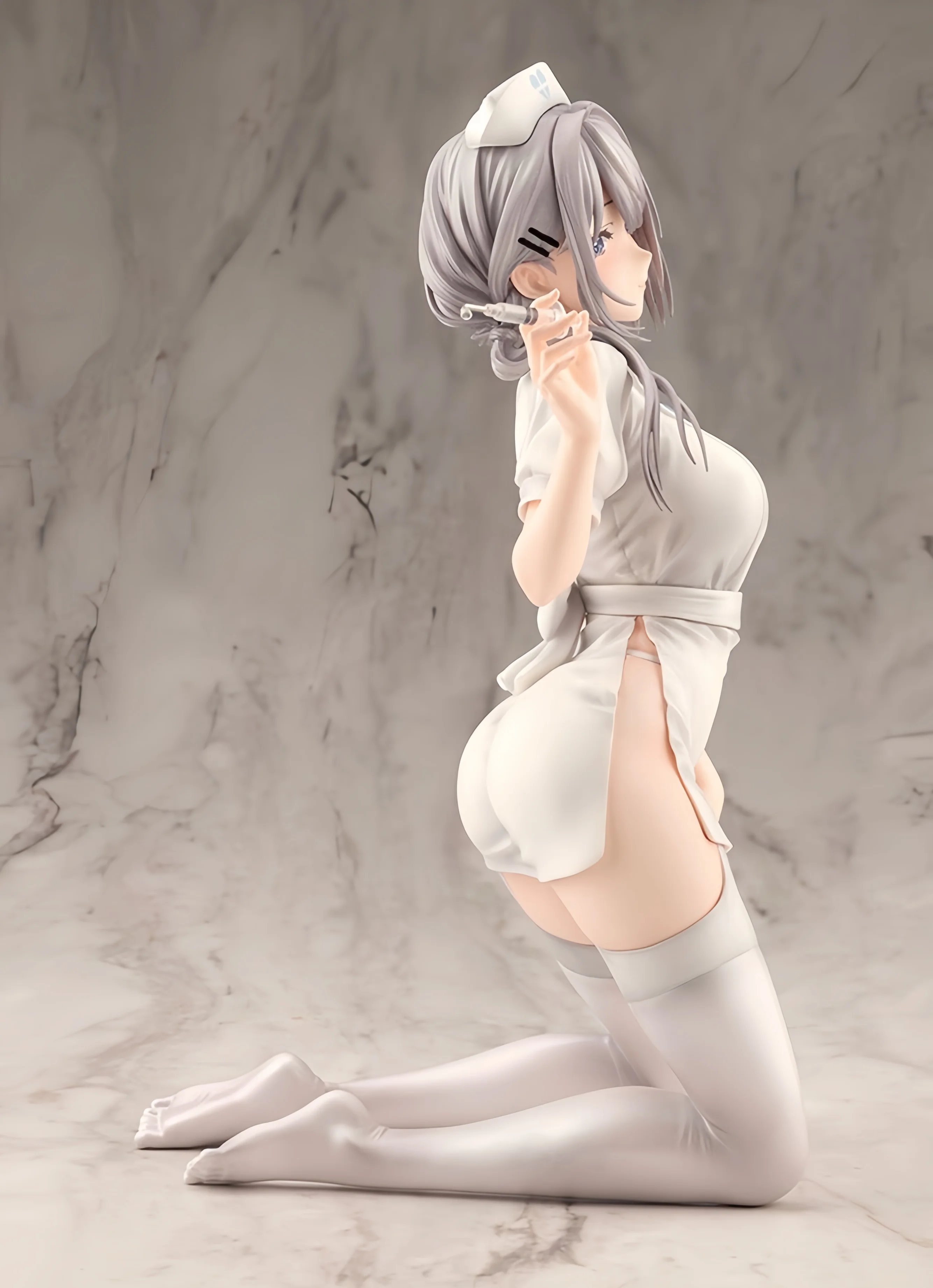 Hayotomi Shino Figura Enfermeira Linda Menina Modelo Animação Periférica Carro Desktop Chassi Ornamento Estátua Presente