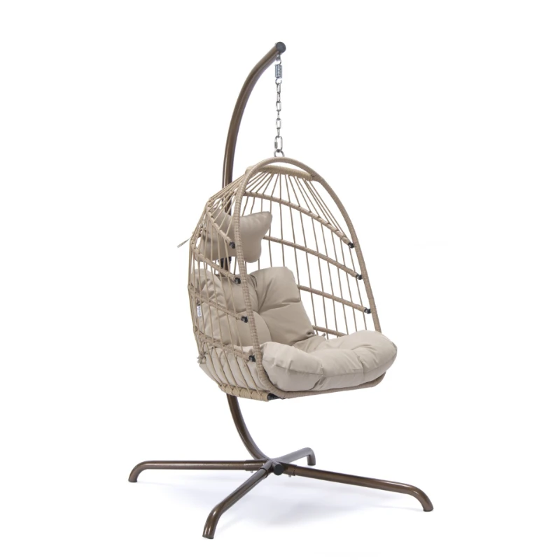 

Furniture Garden Balcony Balcony Rattan Disassembly and Assembly Swing Chair Leisure Imitation Rattan Hanging Basket Cradle