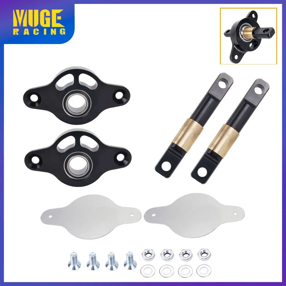 

MUGE-Rear Trailing Arm Spherical Bearing Bushings Kit For 1988-01 Honda Civic CRX,Integra LTB009