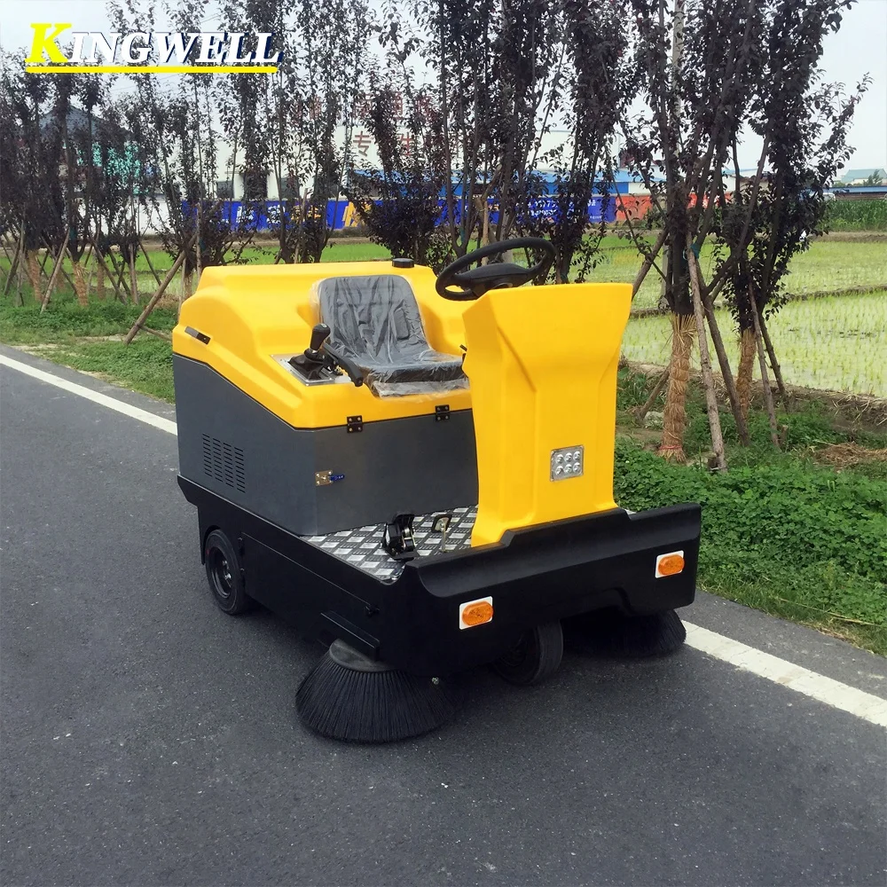 KINGWELL Chinese High Performance Industrial Floor Sweeper For Underground Parking Lot CE