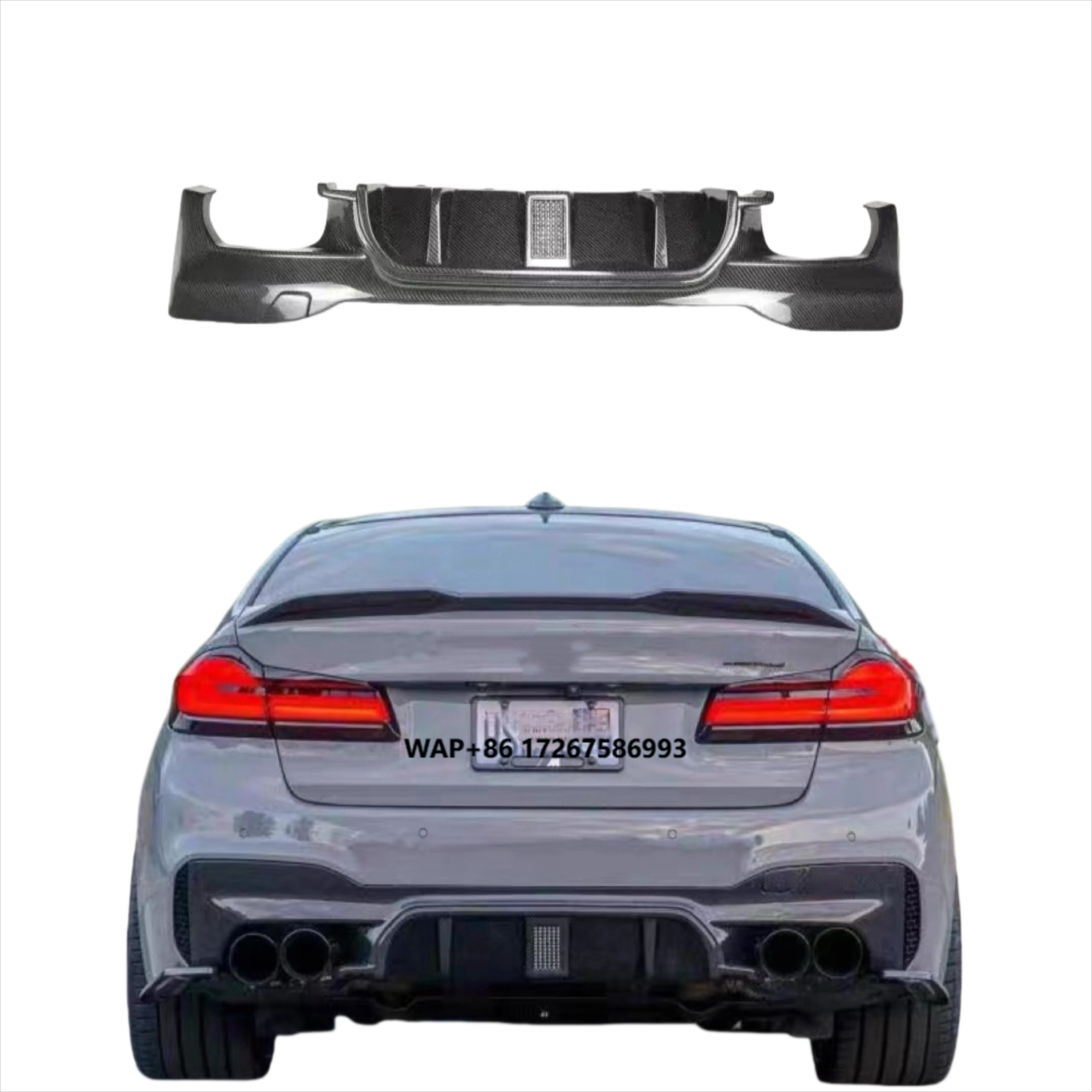 

Carbon Fiber Rear Diffuser for F90 M5 Body Kit Diffuser