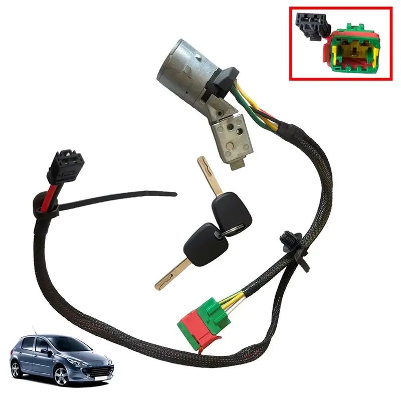 Powerful Starter Steering Lock For 307 All Models 2001-2005 4162X4 /4162AS