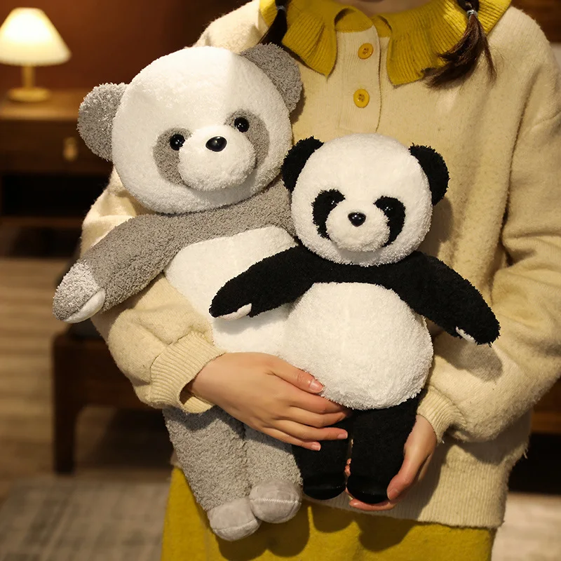 

38/50cm Cute Baby Big Panda Bear Plush Stuffed Animal Doll Animals Toy Pillow Cartoon Kawaii Dolls Girls Lover Christmas Gifts