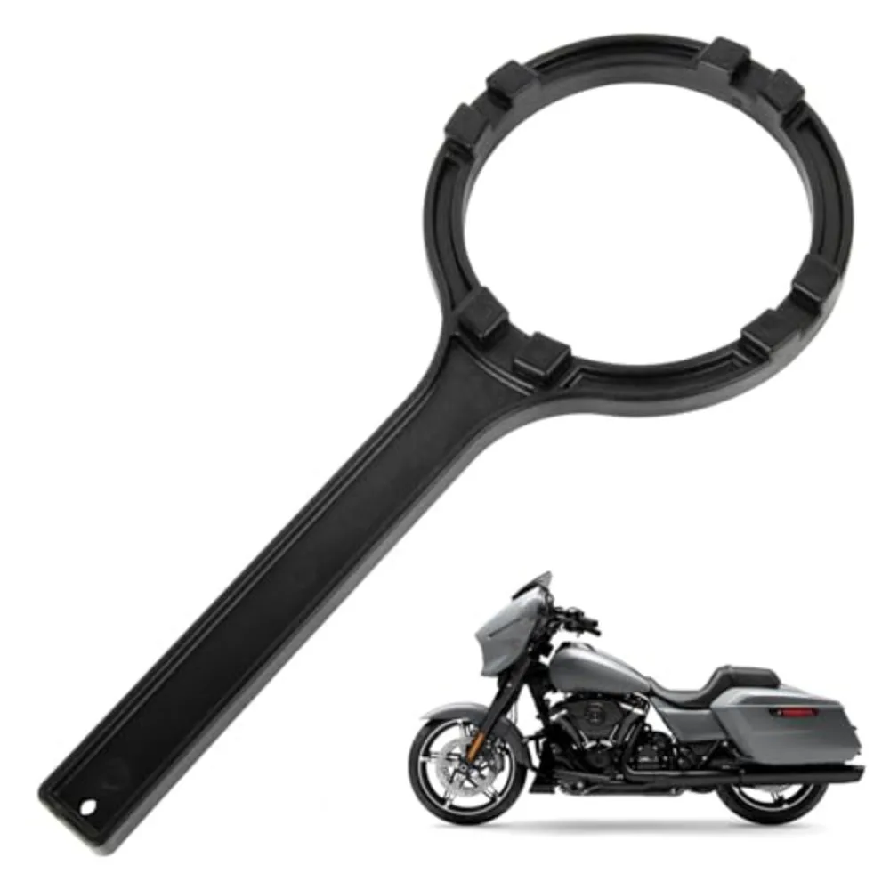 HD-48646 Motorcycle Fuel Pump Retainer Lock Ring Tool for Harley Touring Electra Street Road Tri Glide FLHT FLHX FLTR 2008-Up