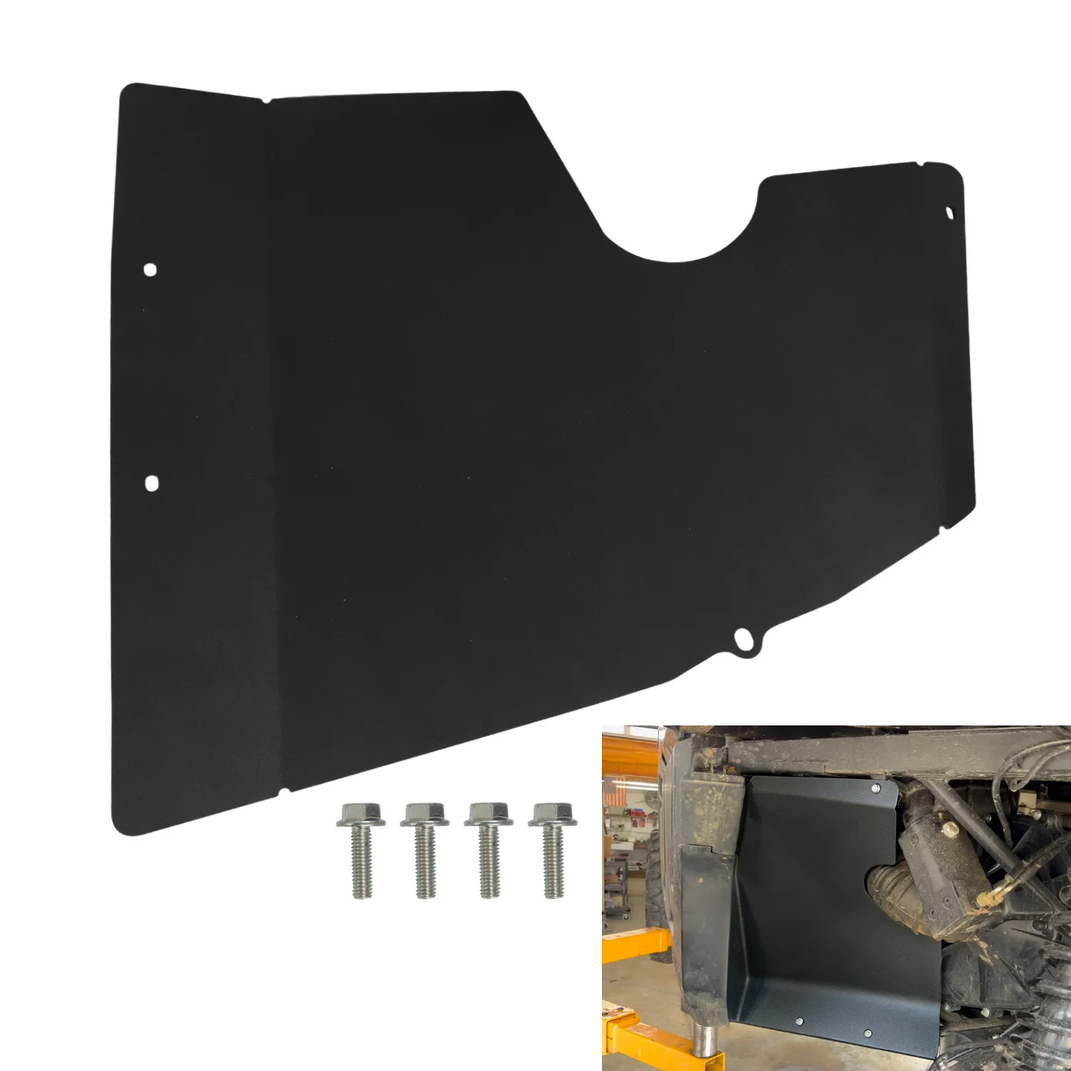 UTV Hinterer Innenkotflügel Schmutzfänger Spritzschutz für CFMOTO U10 Pro / U10 Pro XL 2025+ Schutz-Zubehör – Detail 6