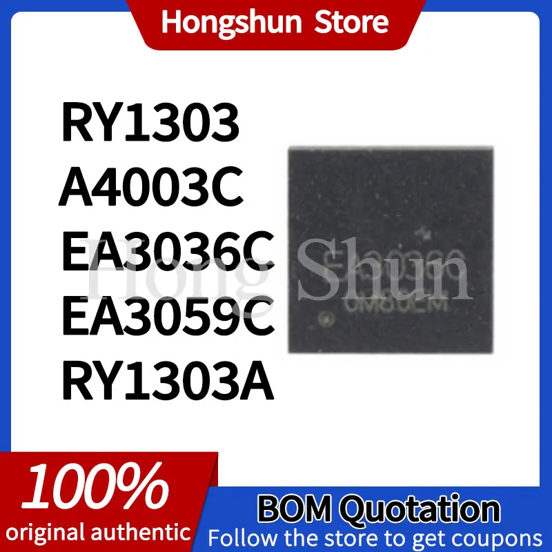 

5 pieces/batch RY1303 A4003C EA3036C EA3059C RY1303A Black casing