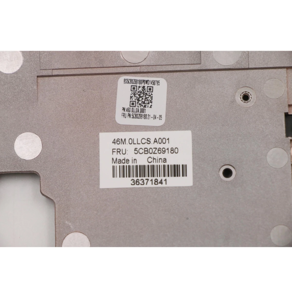 غطاء علوي جديد وأصلي Palmrest مع فتحة FP لهاتف Lenovo Thinkpad L13 Yoga Gen 2 5CB0Z69180