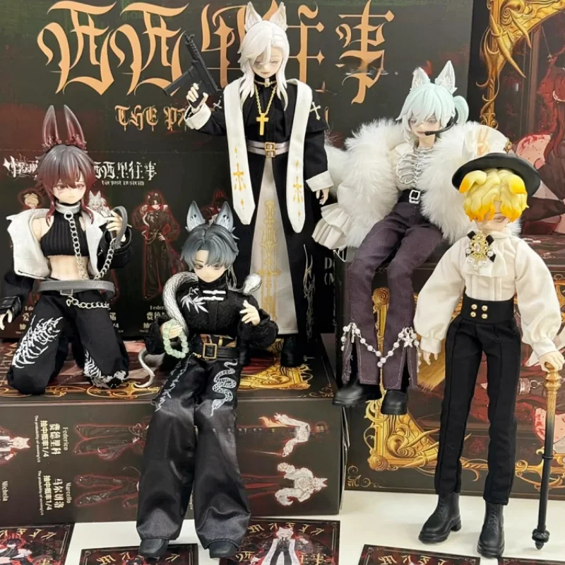 Wyprzedaż Specjalna Edycja Jidongshunxi Sicily Past The Story Fox Mjd Boy Figurka Anime z Ruchomymi Stawami, Wymienne Akcesoria, Prezent