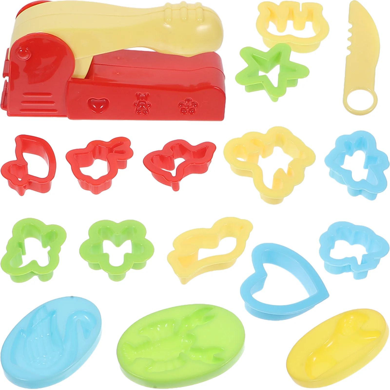 31Pcs DIY Colored Clay Tools Plasticine Mold Set Educational Plaything Develop Imagination Hands Coordination DIY Clay Molds