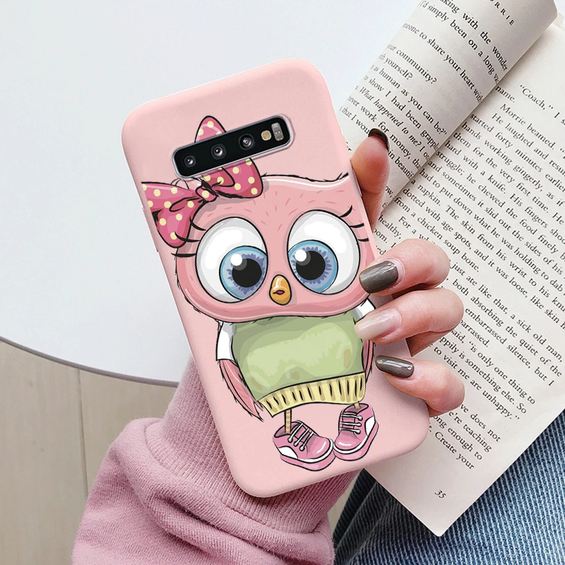 Fall Für Samsung Galaxy S10 S10 Plus S10E Telefon Abdeckung Nette Cartoon Candy Gemalt Weiche TPU Coque Für Samsung S10 s10 + S10E Funda – Detail 21