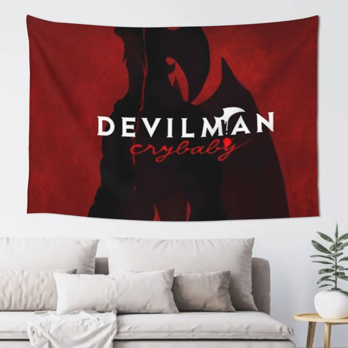 

Devilman Tapestry Home Decorating Room Decor Cute Carpet On The Wall Tapestry