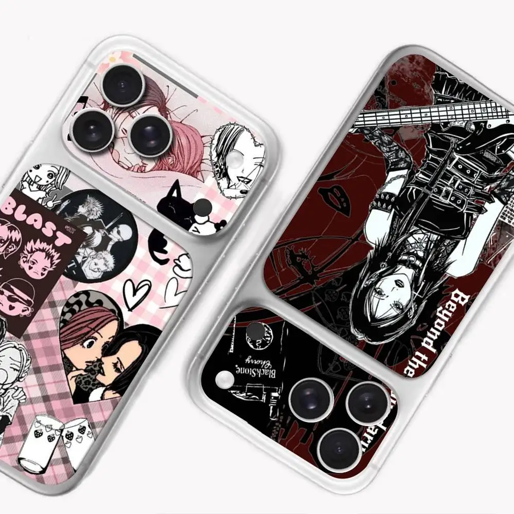 

Japan Anime Nana For Apple iPhone 17 pro Max /17 pro body Back Cover Decal Skin Colorful Rear Protective Sticker Film