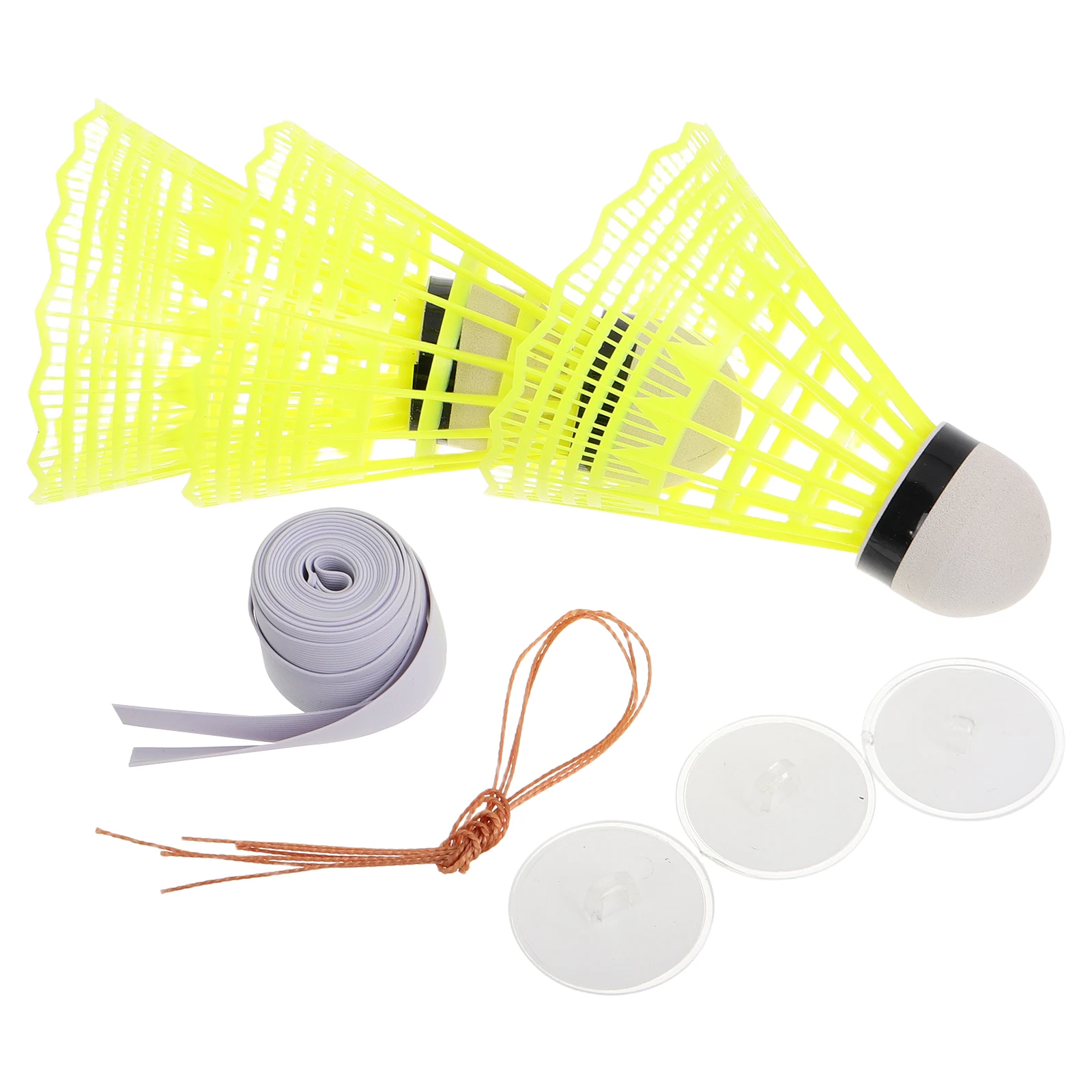 

Badminton Trainer Solo Practice Equipment Indoor Self Training Return Rebound Shuttlecock Elastic Set Player Home Device