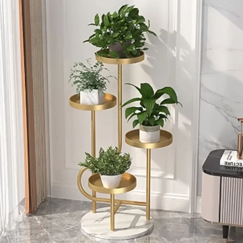 متعدد الطبقات زهور معدنية نبات الجرف عرض داخلي شرفة رفوف النباتات المنظم تخزين الرف Estaneria Plantas الأثاث #2