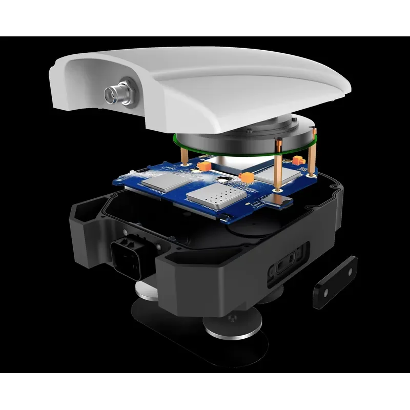 Agricultural GNSS RTK Receiver with 4G, Radio Modem, Bluetooth Smart Antenna TS112 for Auto-Steer, Precision Farming