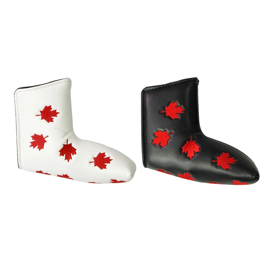 Couvre-tête de Putter en cuir PU, Protection de Golf, bottes à manches, accessoire de couverture de Club de Golf, équipement de golfeur, cadeau pour les golfeurs
