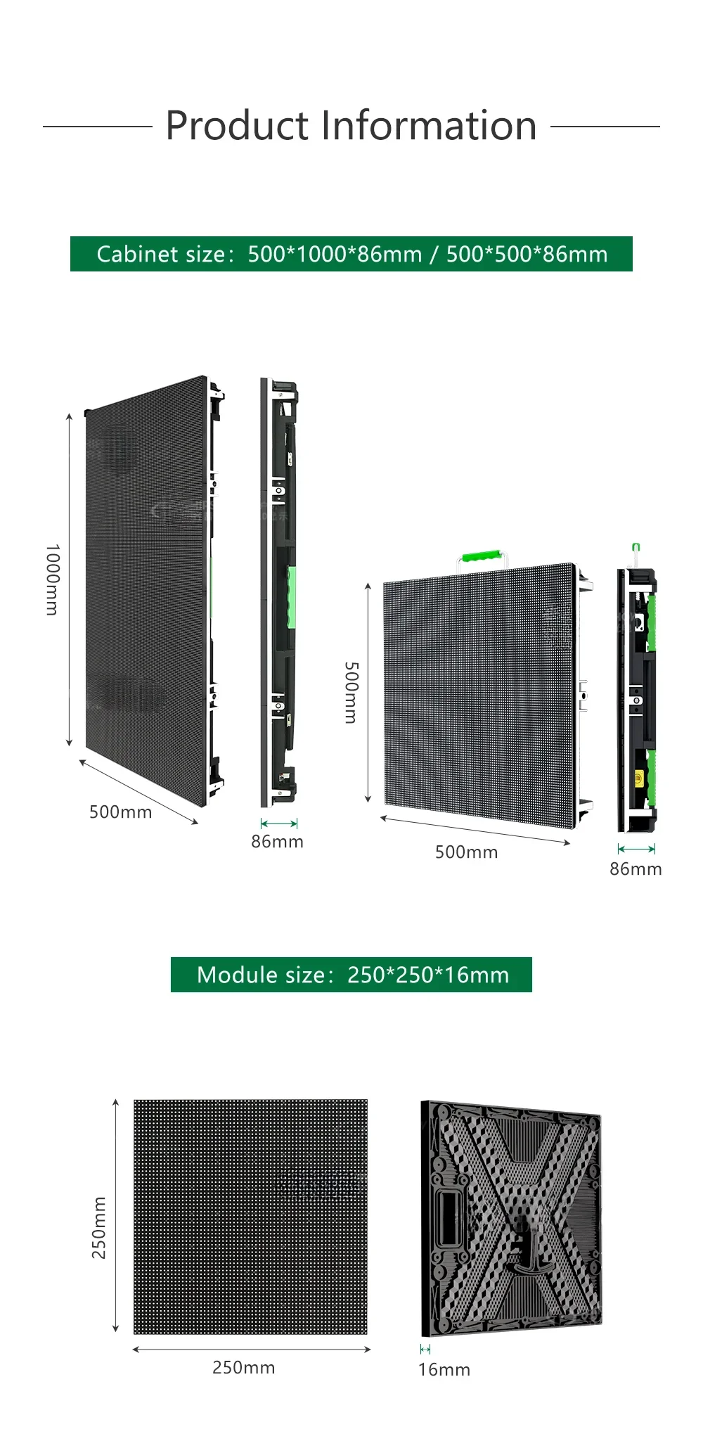 Full Color Digital Signage BillBoard Giant Rental Stage LED Screen Indoor Outdoor Video Wall Panels Pantalla Led Display Screen