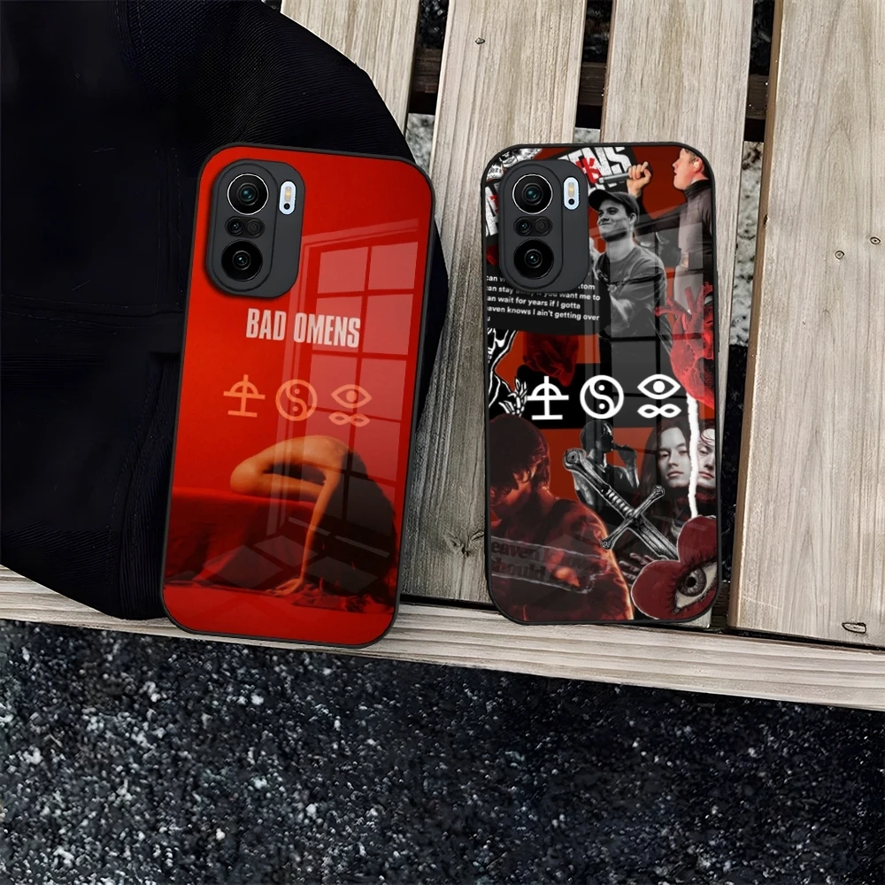 bad O-omens Phone Case for Redmi 12c 13c 12 13 Note 13 Pro Plus 11 12 Pro 10 11s 12s Tempered Glass Cover