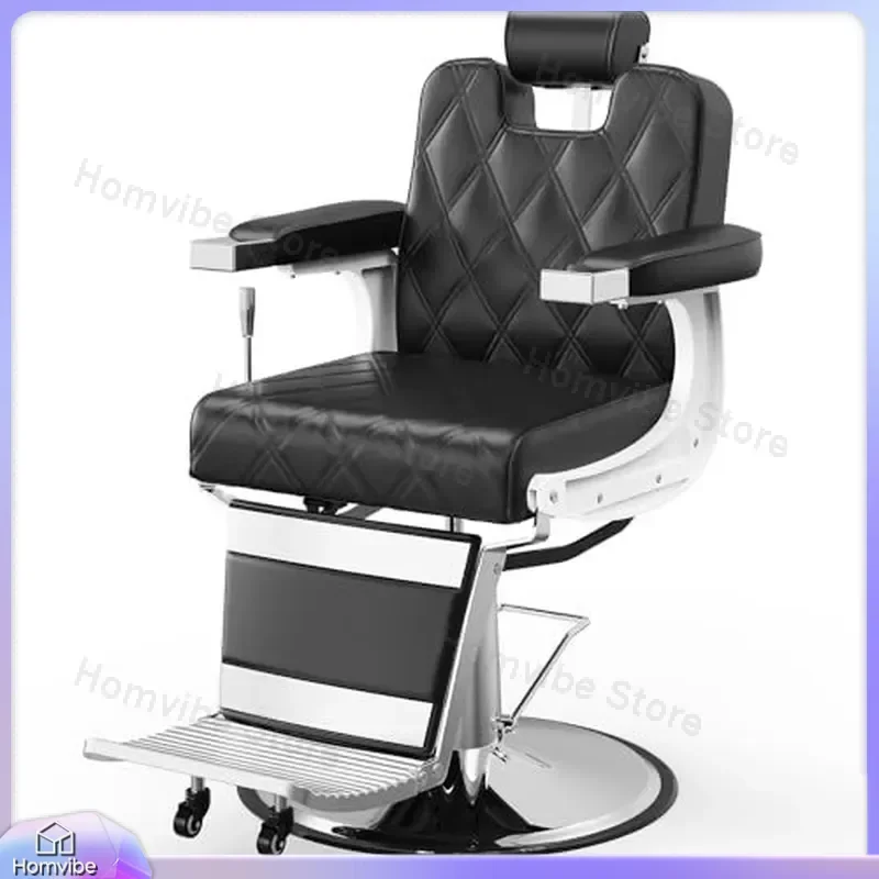 for Cross-border Adjustable Hairdresser Barber Chair Men Oil Head Salon Haircut Shave Big Chair Barber Shop Wholesale