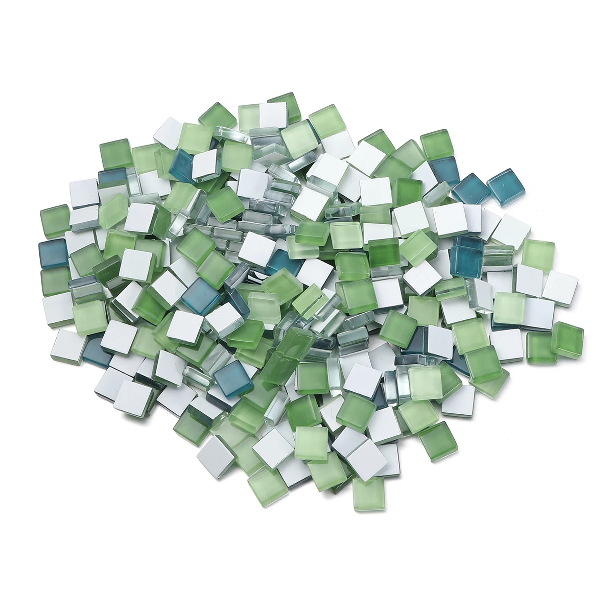 300 قطعة مواد ديكور فسيفساء ملونة كريستال زجاج بلاط الحائط قشر عصا مقاوم للماء مقاومة للحرارة لغرفة المعيشة المطبخ