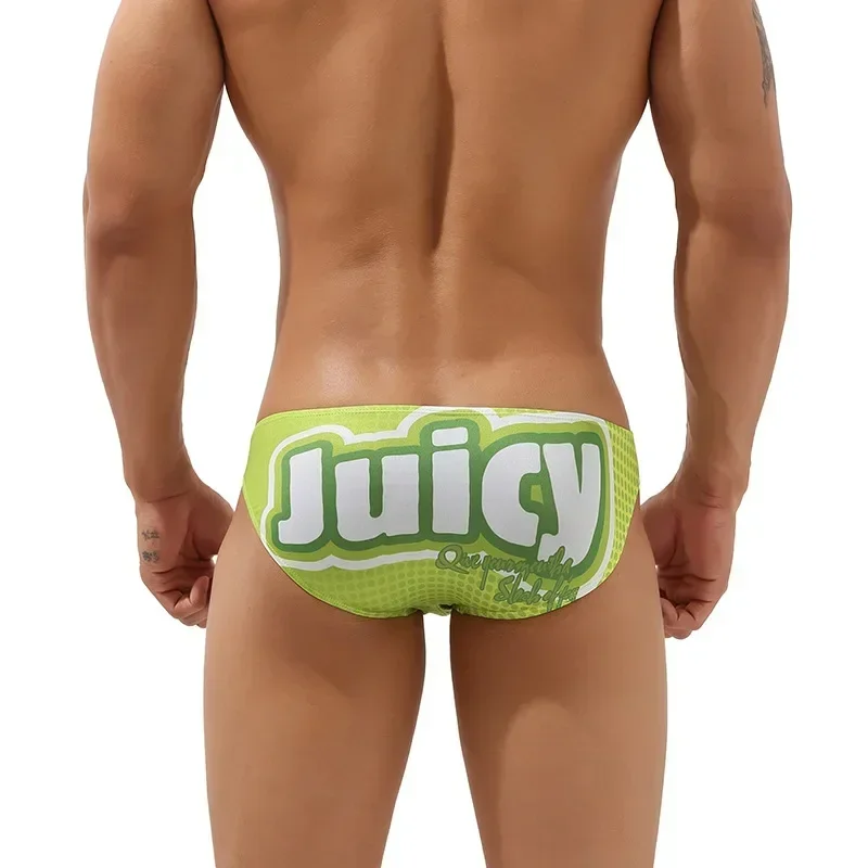 

Мужское сексуальное короткое нижнее белье с принтом для геев, с низкой посадкой, U-образная выпуклая сумка, манкини, удобные эластичные узкие молодежные быстросохнущие трусы с подтяжкой бедер