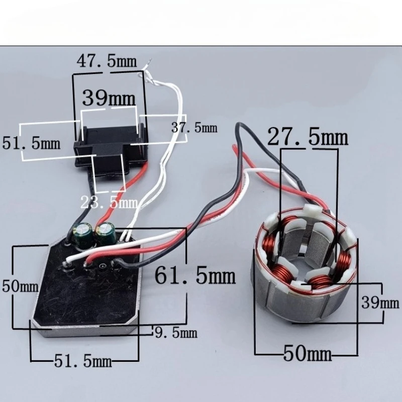

Applicable to 12-inch brushless lithium motor coil assembly rechargeable electric chain saw parts boutique