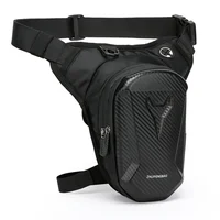 Bolsa táctica Molle impermeable para motociclismo, paquete de pierna caída en la cintura para el pecho, accesorios de viaje para deportes al aire libre