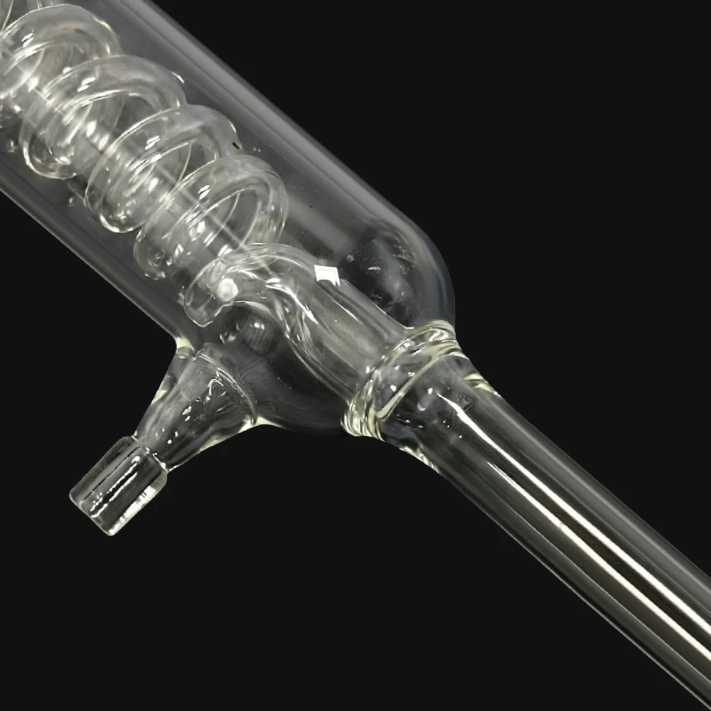 Glass Condenser Tubes Spherical/Coiled Condenser Tubes Glass Extractors Accessories For Laboratory Soxhlet Extractors