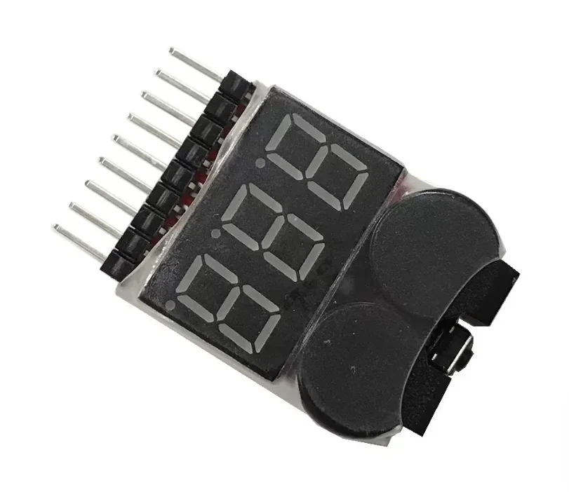 electric display/dual Function Buzzer 1-8S New two-in-one Battery indicator/BB Sound Low voltage/alarm/