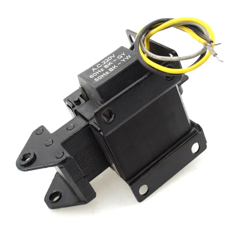 （1）SA-3702 AC 220V 380V 5kg Force 20mm Stroke Pull Type Solenoid Electromagnet,Power Accessories