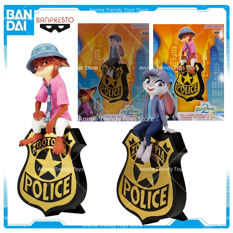 

Фигурка BANPRESTO Disney Character Monitor Top Figure Zootopia 2: Ник Уайлд и Джуди Хоппс. В наличии. Аниме-модель. Игрушка. WY.