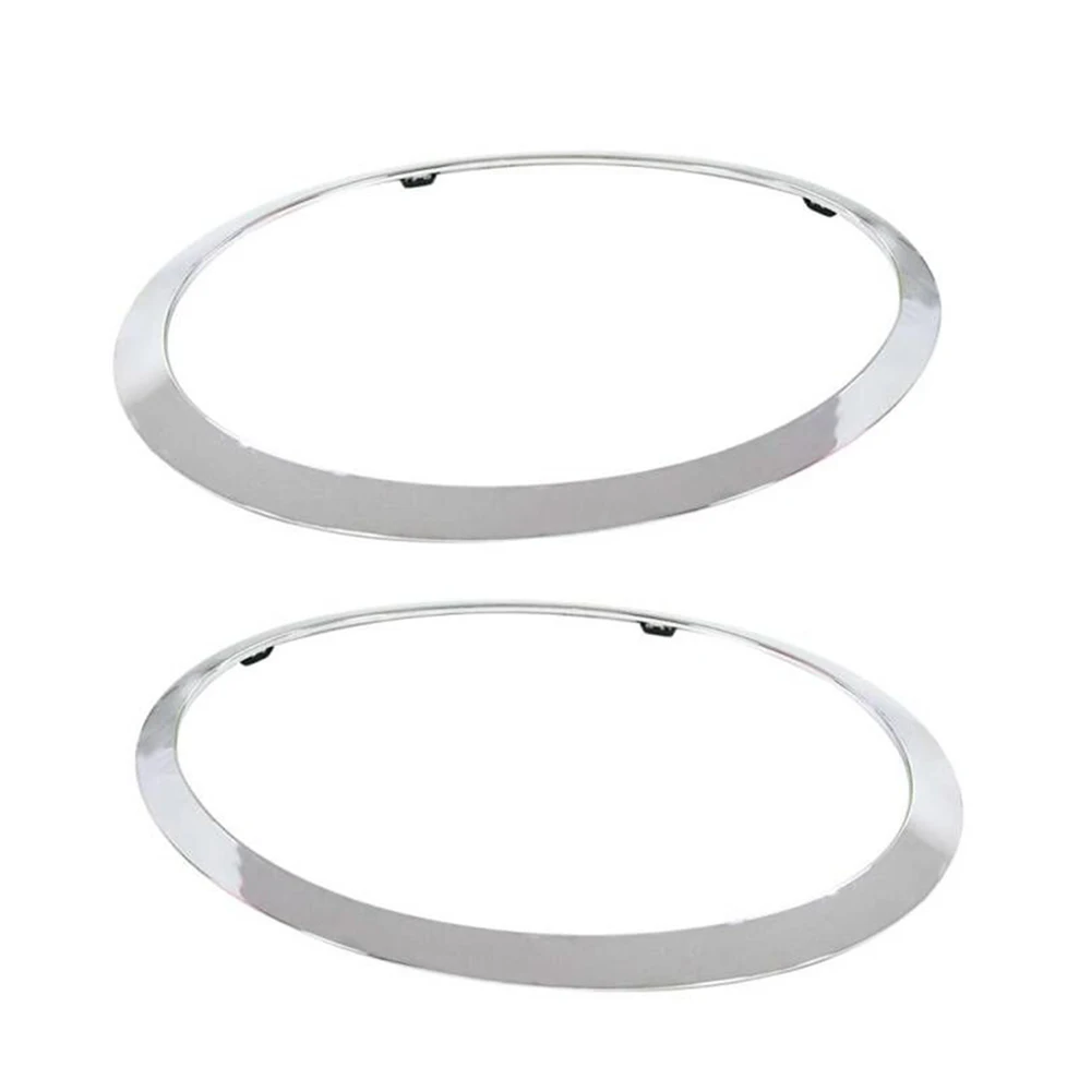 2Pcs Front Lamp Frame Headlight Trim Ring For Mini Cooper F55 F56 F57 51137300631 51137300632 51712355791 51712355798