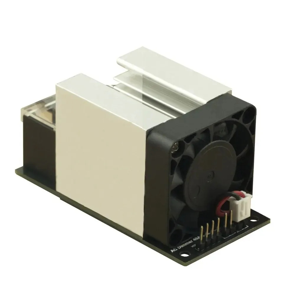 وحدة تيار متردد باهتة للحمل العالي 16A/24A 600V، قناة واحدة، منطق 3.3 فولت/5 فولت مع التحكم في الحمل الحالي