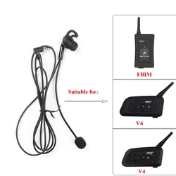 Écouteurs intra-auriculaires d'arbitre HIFI-R pour FBIM V4C V6C Queensland Ear Intercom Médiateur set Full Duplex Football Arbitre Sauna Phone