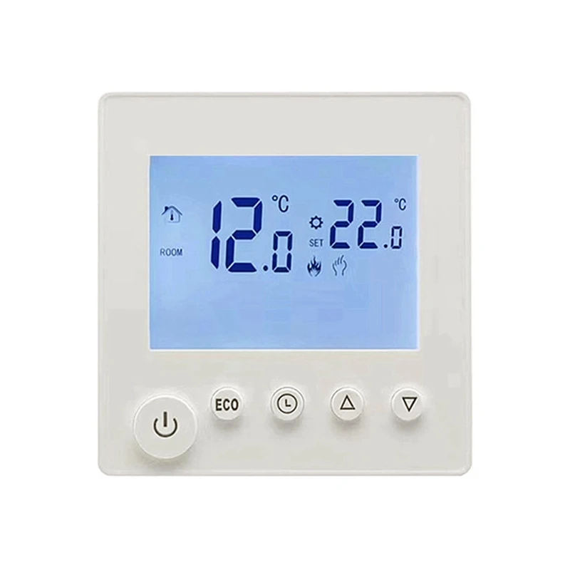 

AC95V-240V Electric Floor Heating Thermostat House Room Thermostat Temperature Controller Digital LCD Display