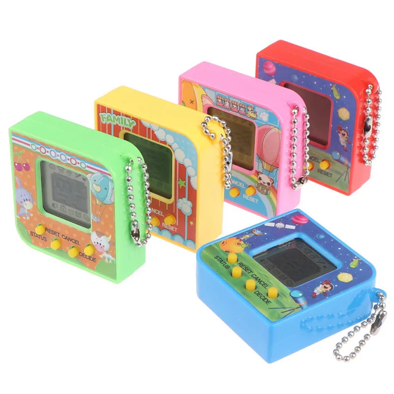 Jeu de Déterminer et d'Entraînement pour Animal de Compagnie Virtuel Tamagotchies, Mini Machine Électronique Classique pour Enfants, 168 Animaux