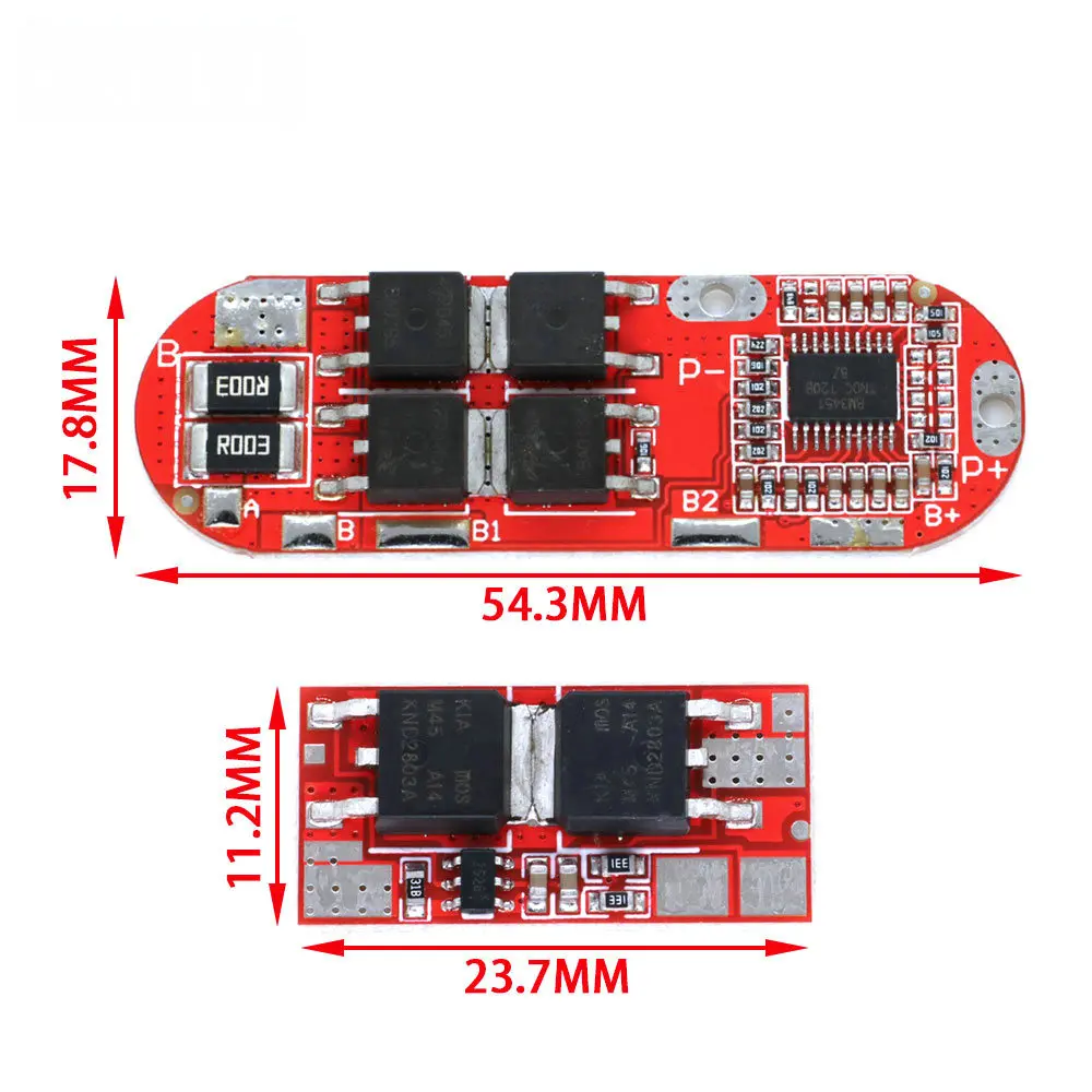 5s 25A BMS 18650 Li-Ion Lipo Lithium Battery Protection Circuit Board Module Pcb Pcm Lipo Charger 1s 2s 10a 3s 4s