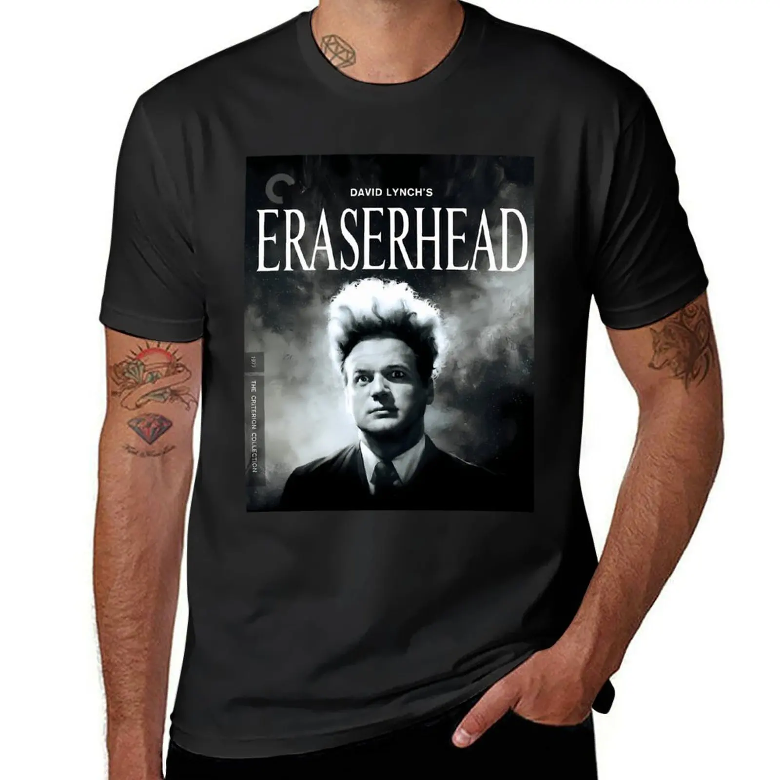 

Eraserhead Criterion Collection T-Shirt korean fashion shirts graphic tees T-shirts for men cotton