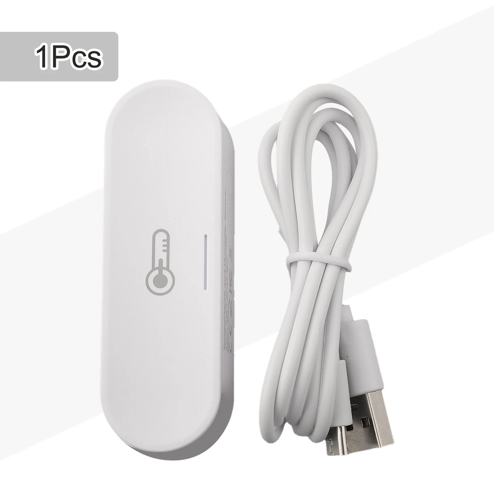 ~1pc Temperature And Humidity Sensor For HomeKit For Tuya For ZigBee USB 5V/1A For Smart Life Home Electronic Supplies