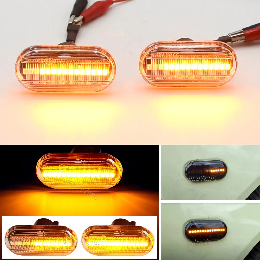 For Opel MOVANO VIVARO Nissan INTERSTAR PRIMASTAR KUBISTAR Smart FORTWO Led Dynamic Side Marker Turn Signal Light For Renault